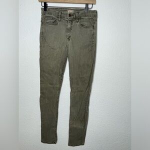 MOTHER Olive Green Women Jeans